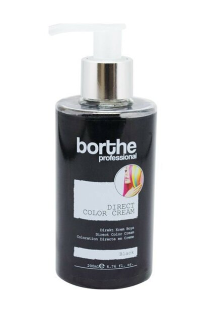 Borthe Direct Color Cream Black 200 ML