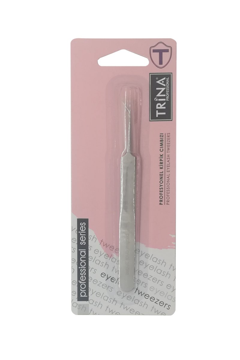 Trina Eğik İnce Uç Takma Kirpik Cımbızı 27