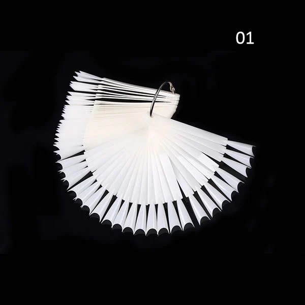 Q Nail Kemik Tips Kartela Ters Uç