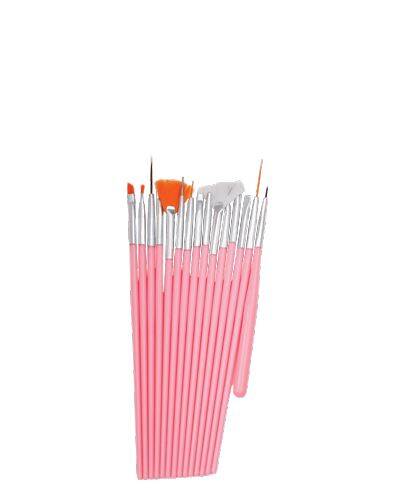 Point Tırnak Fırçası 15 li Pembe 609