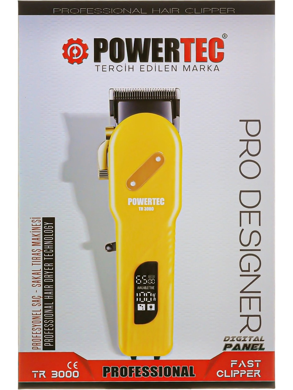 Powertec TR-3000 Saç-Sakal Tıraş Makinesi
