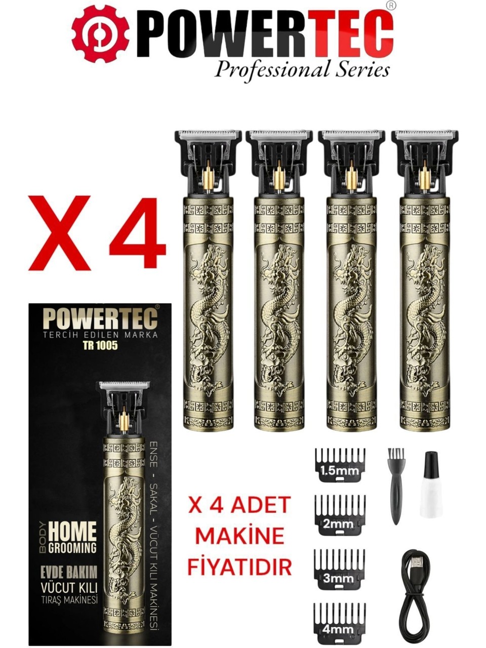 Powertec TR-1005 Ense ve Sakal Makinesi