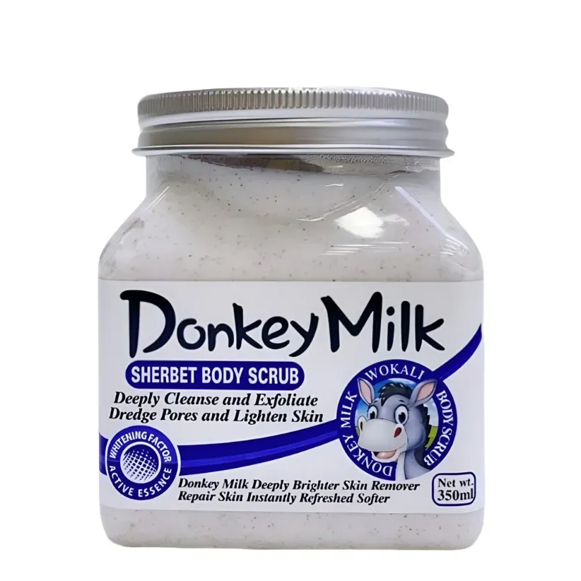 Wokali Eşek Sütü Vücud Scrub 500 Ml