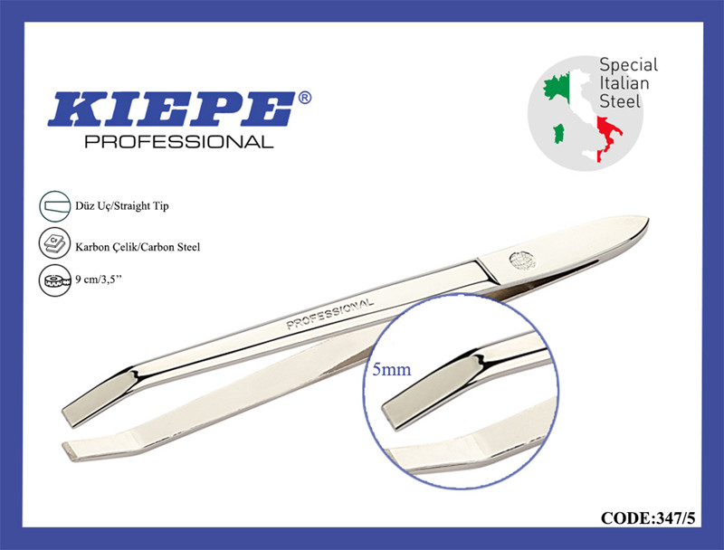Kiepe Profesyonel Cımbız Düz Ağızlı 347-5