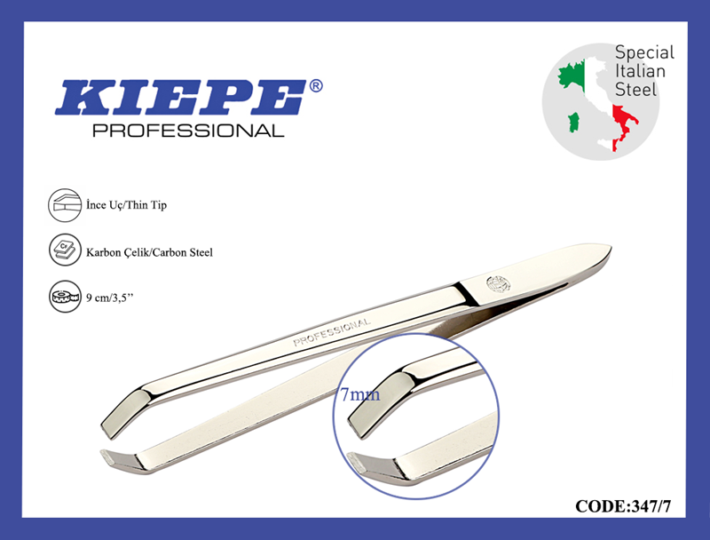Kiepe Profesyonel Cımbız Düz Ağızlı 347-7