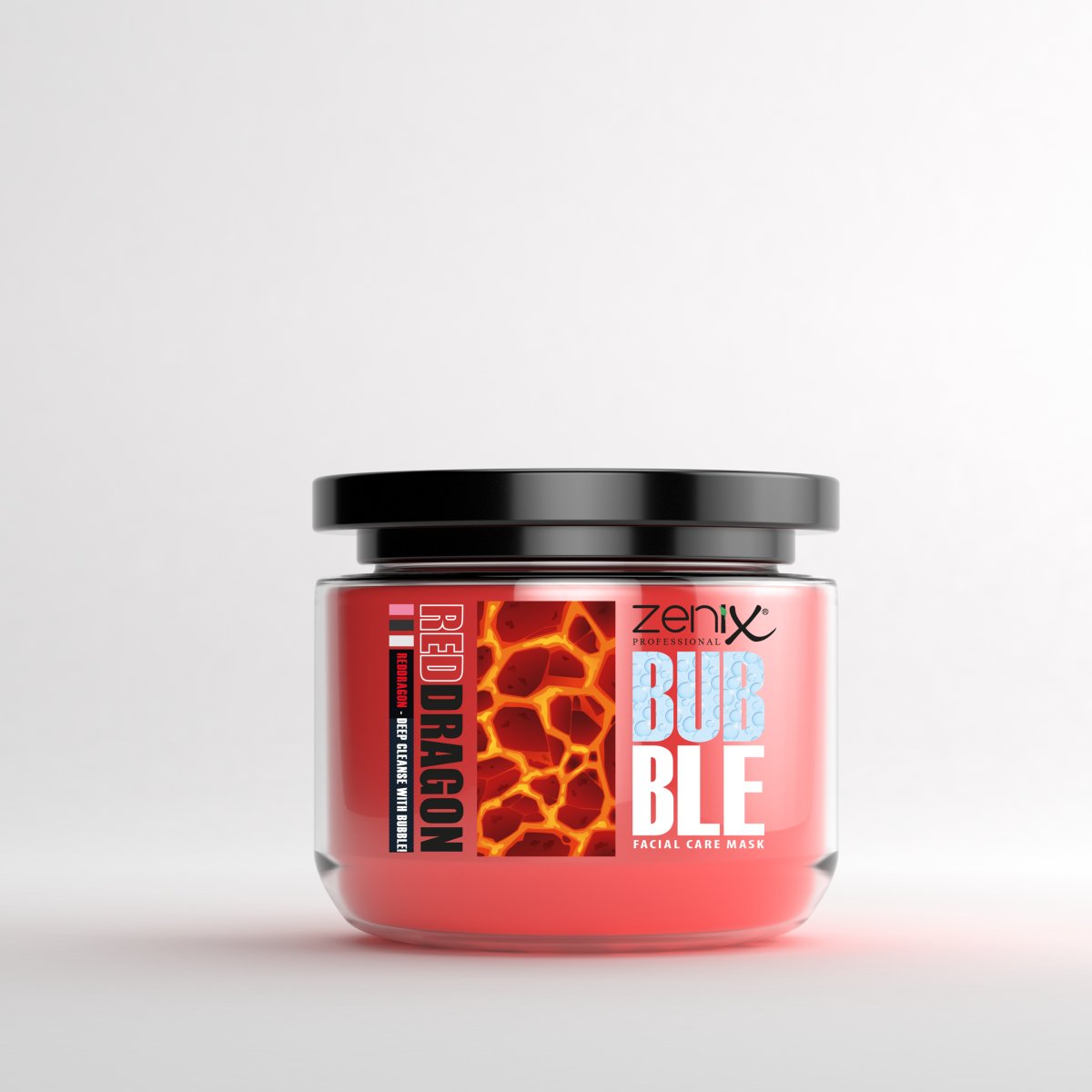 Zenix Bubble Kil yüz maskesi kırmızı ejderha 300 ml