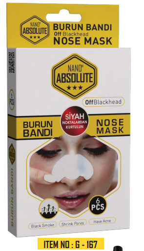 Nano Absolute Burun Bandı 6 Lı G-167