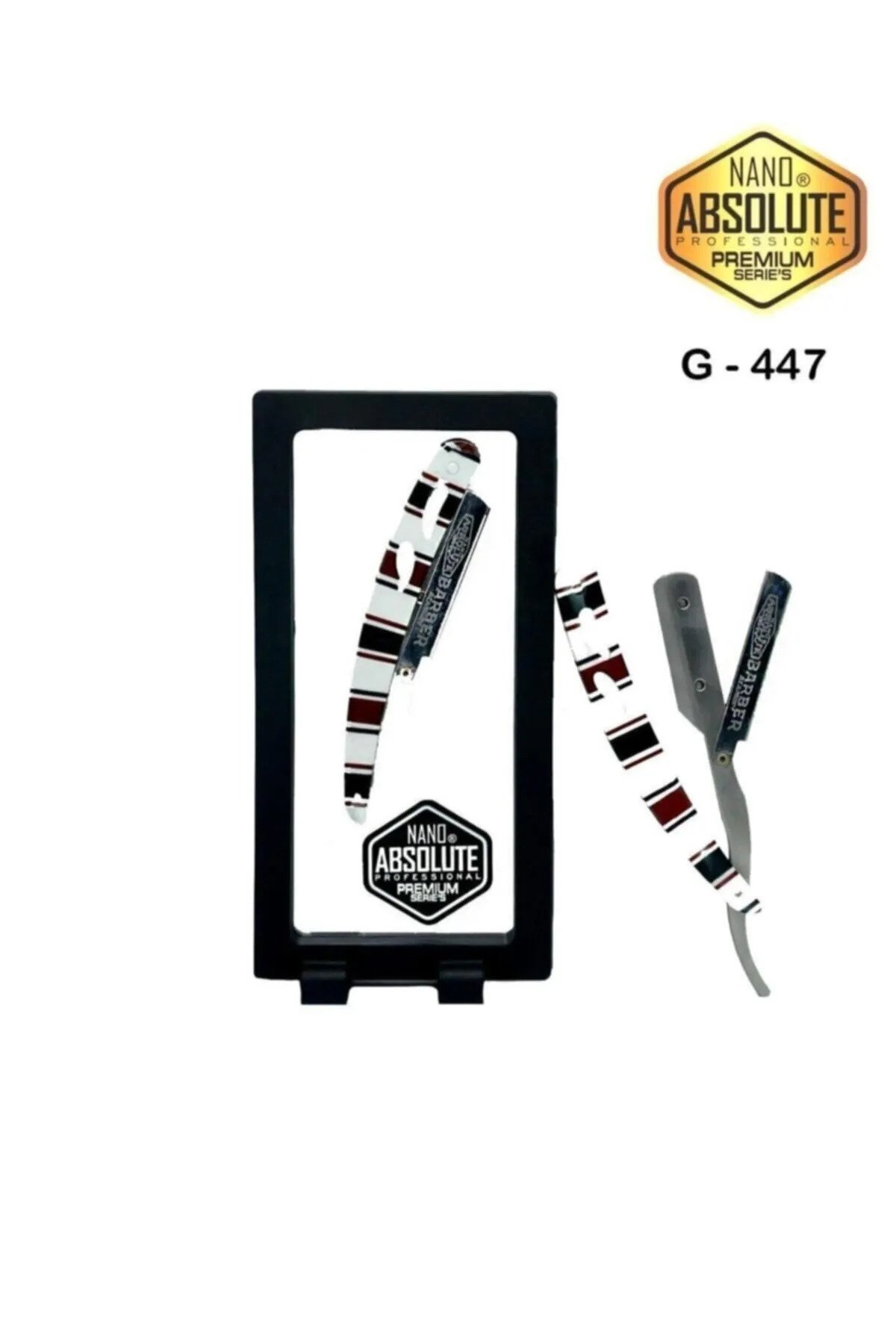 Nano Absoulete Çelik Ustura Berber G-448