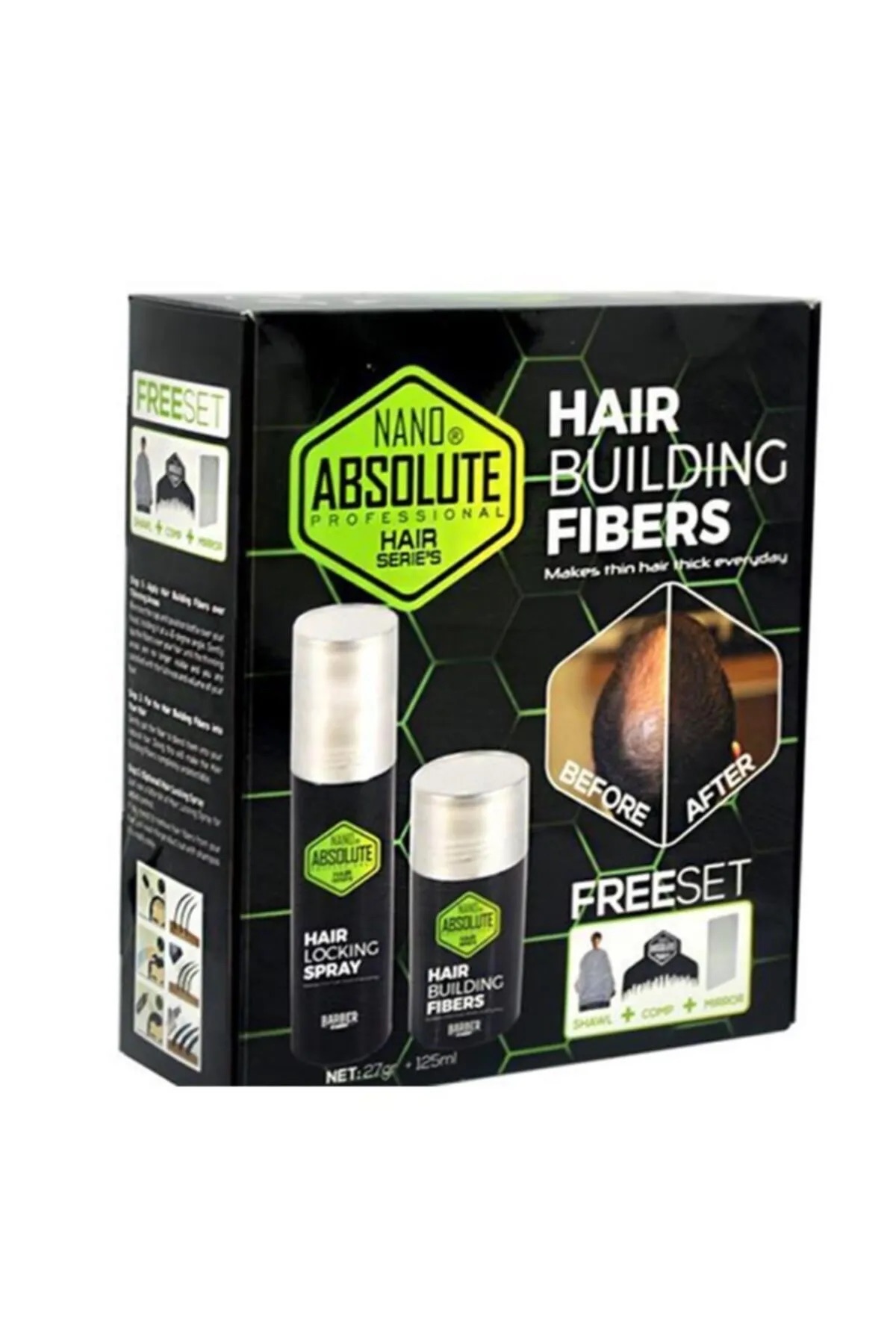 Nano Absolute Fiber Dark Brown Set Topik