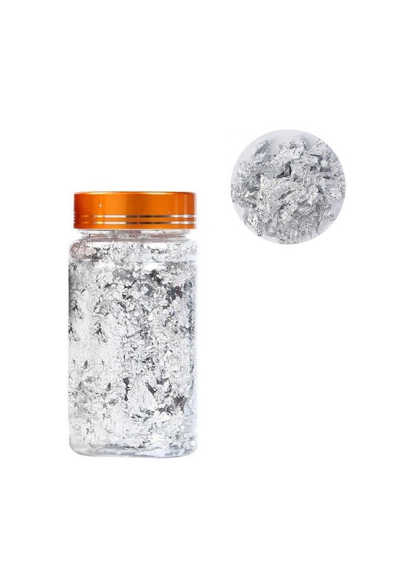 Nano Absolute Tırnak Folyosu Silindir Gümüş G-823 