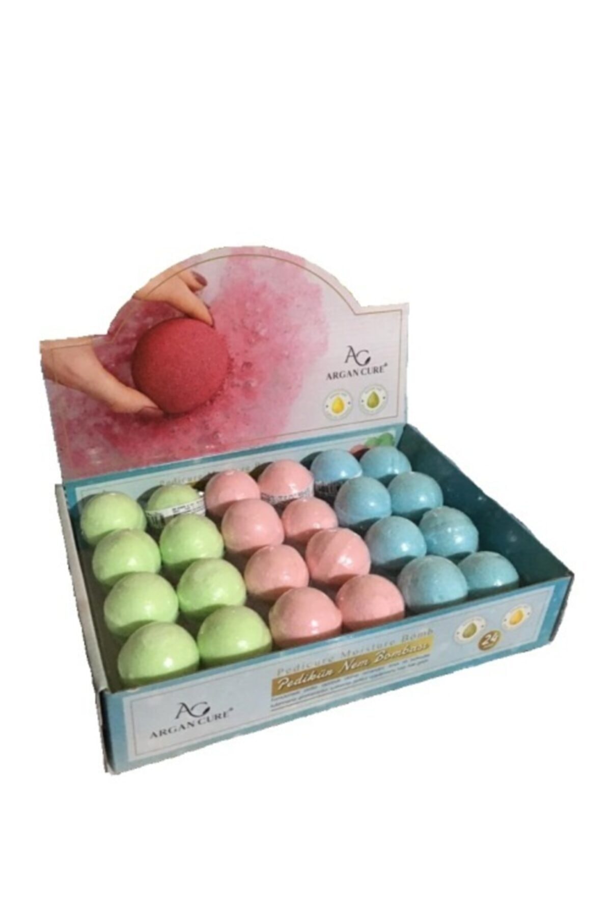 Argan Cure Pedikür Nem Bombası 24 Lü Set