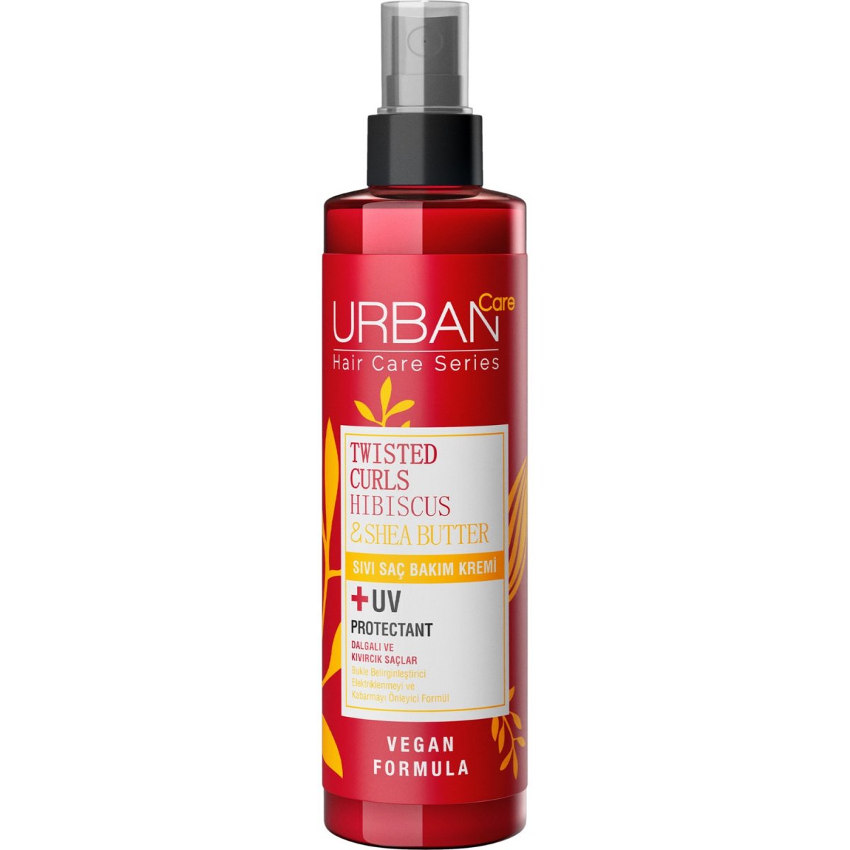 Urban Care Hibiskus Ve Shea Yağı İçeren Bukle Belirgilleştirici Bakım Spreyi 200 ml