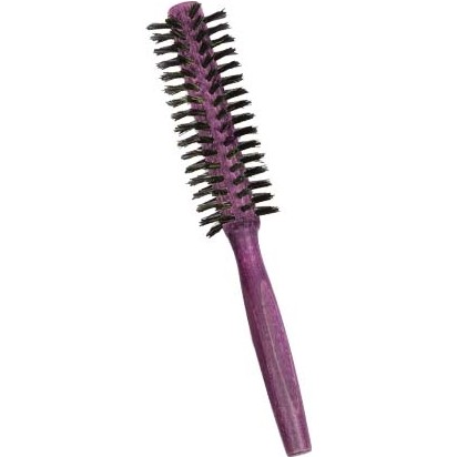 Trina Lavanta Ahşap Saplı  Fön Fırçası No: 007