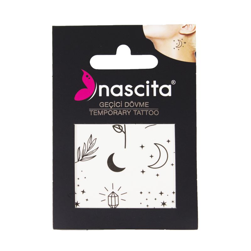Nascita Rose &amp; Stars Tırnak Stickerı -19