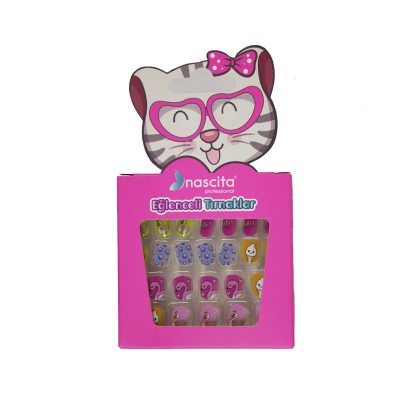 Nascita Luxe 24 Lü Çocuk  Takma Tırnak-233