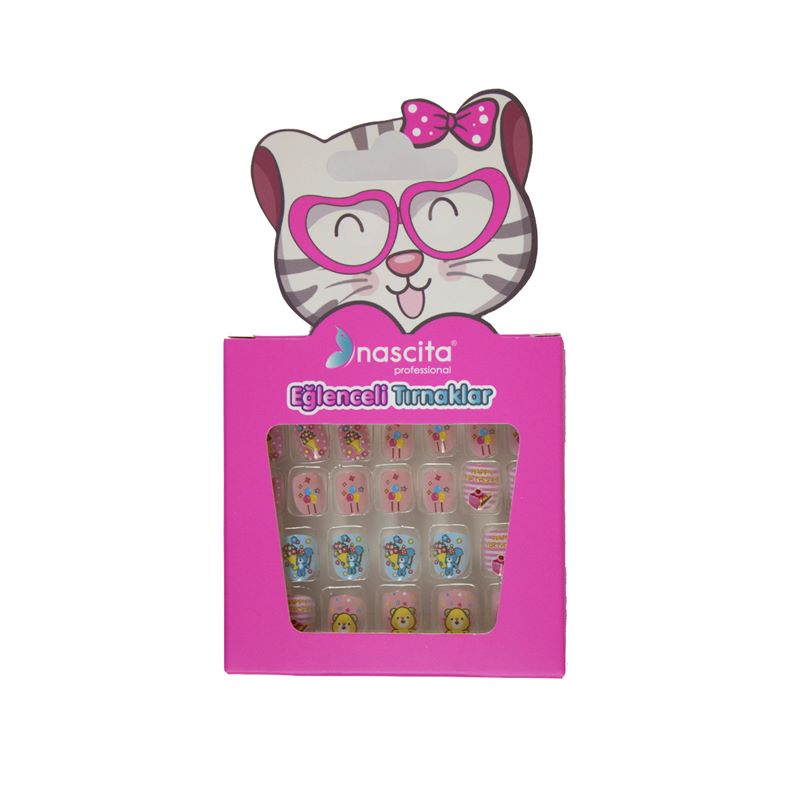 Nascita Luxe 24 Lü  Çocuk Takma Tırnak-234