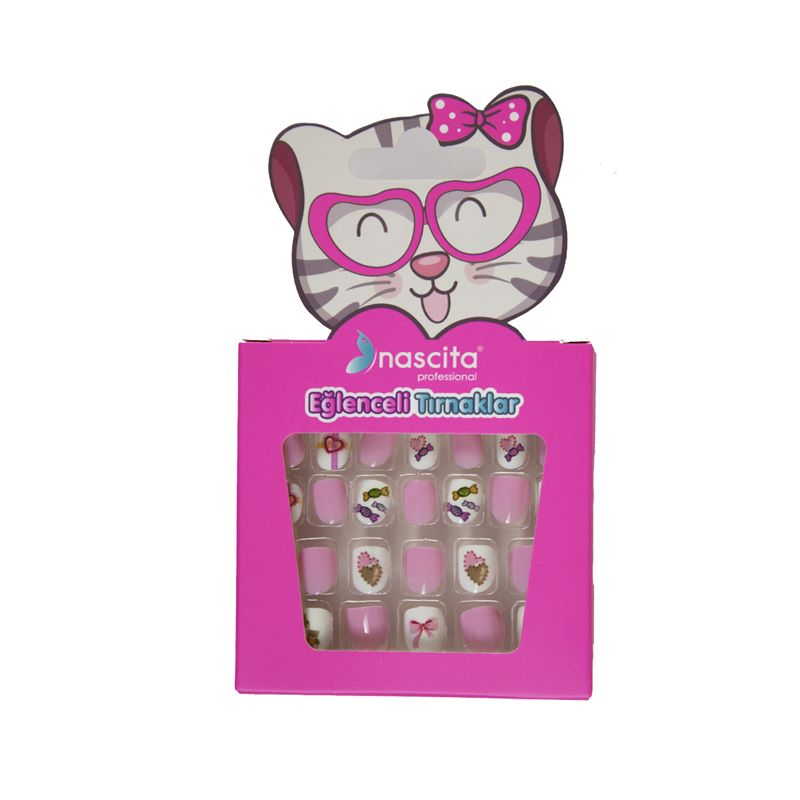 Nascita Luxe 24 Lü Çocuk Takma Tırnak-236