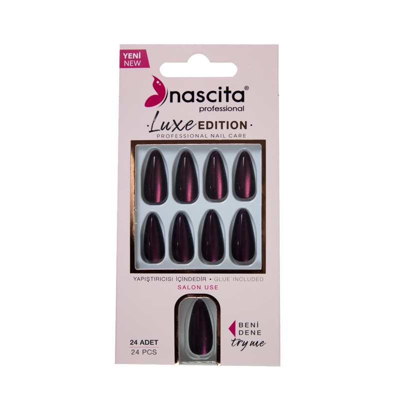 Nascita Kedi Gözü Efekt Takma Tırnak-241