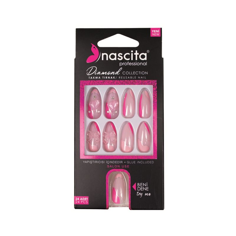 Nascita Taşlı 24 Lü Takma Tırnak -258