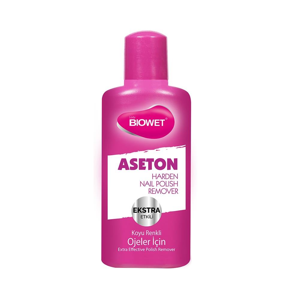 Bıowet Koyu Renkli Ojeler İçin Aseton 125Ml