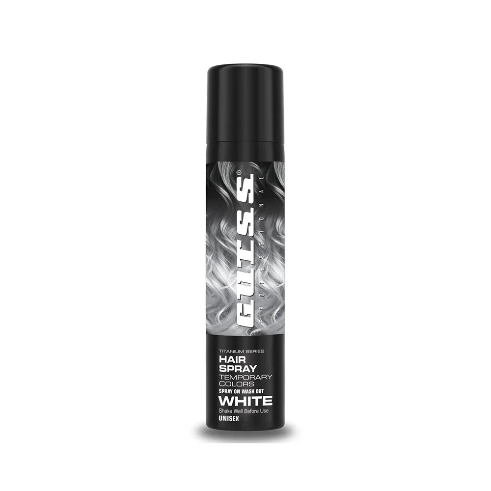 Gutss Renkli Saç Spreyi White 150 Ml