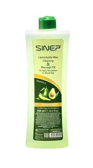 Sinep Sir Ağda Temizleme Yağı Avokado 600 ML