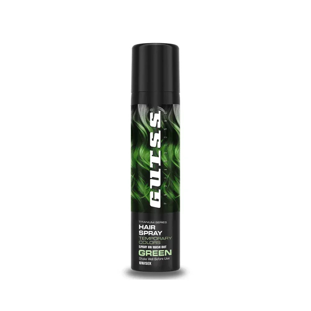 Gutss Renkli Saç Spreyi Dark Green 150 Ml