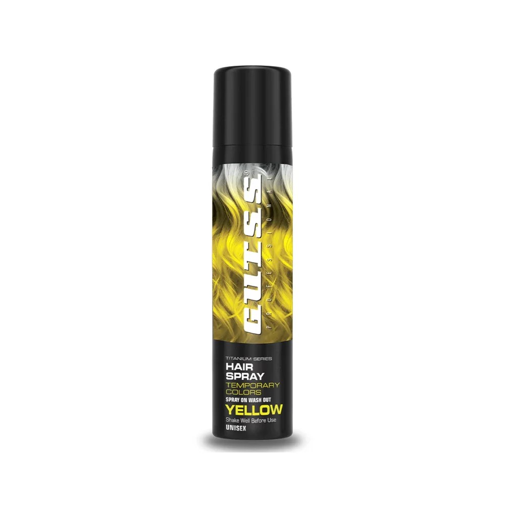 Gutss Renkli Saç Spreyi Yellow 150 Ml