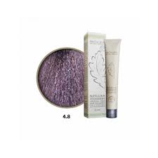 Natulika Saç Boyası 4.8 Koyu Kahverengi Mor 60 ML