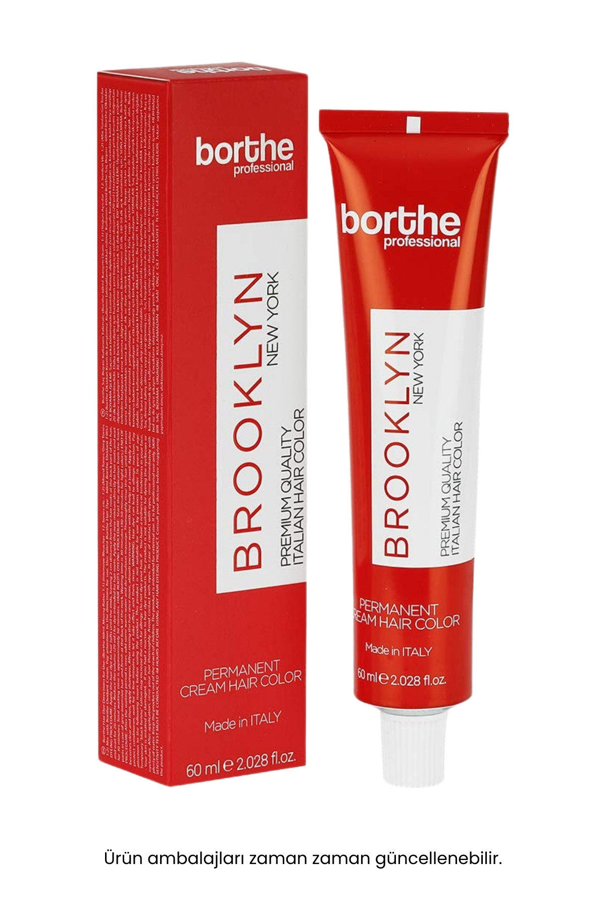 Borthe Saç Boyası 7.10 Soğuk Küllü Kumral 60 ML