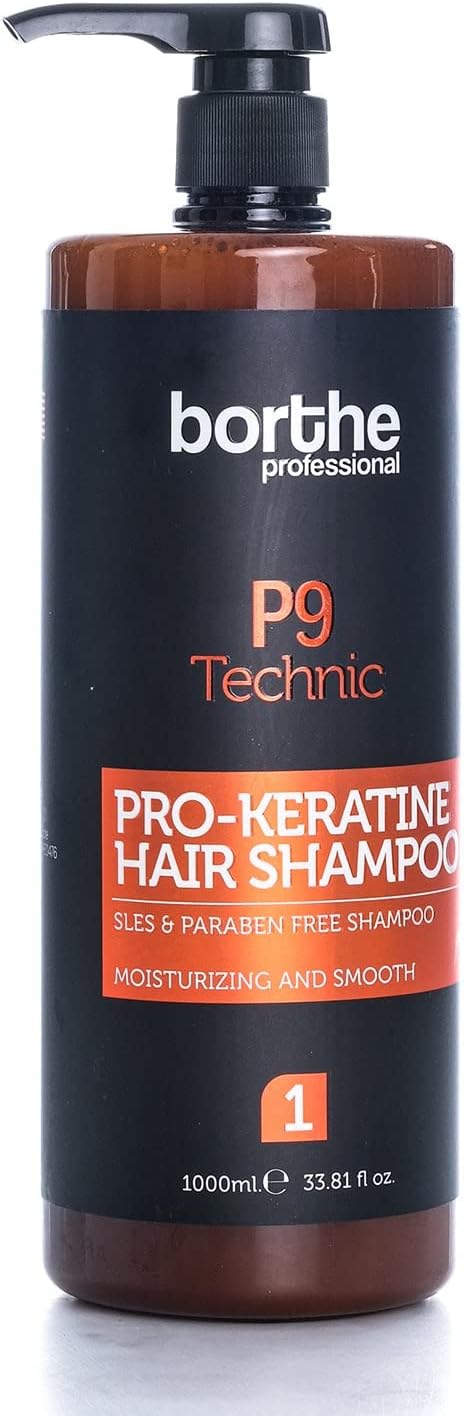 Borthe P9 Technic Pro Keratine Shampoo No 1 1000 ML