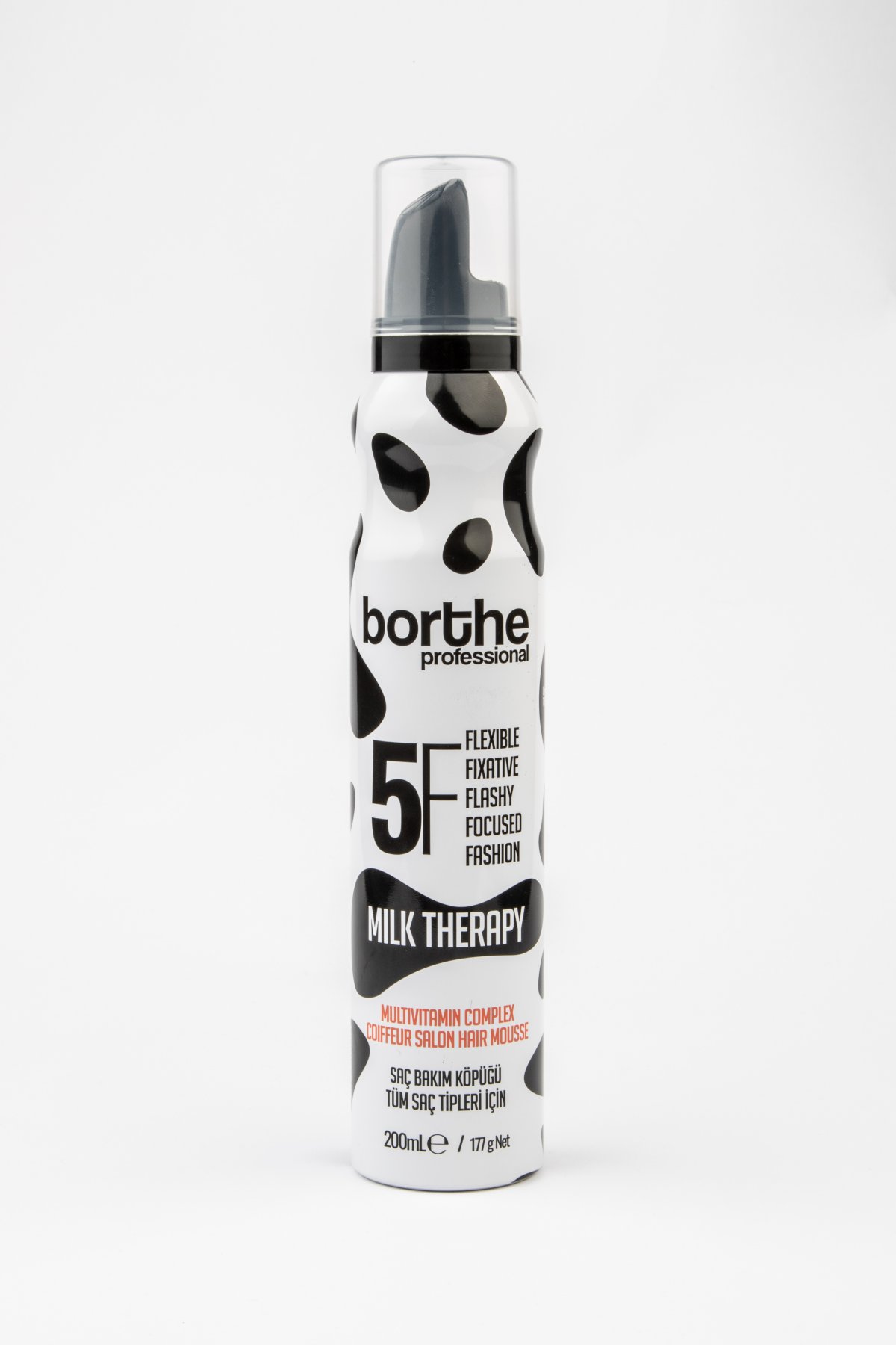 Borthe 5F Milk Therapy Saç Bakım Köpüğü 200 ML