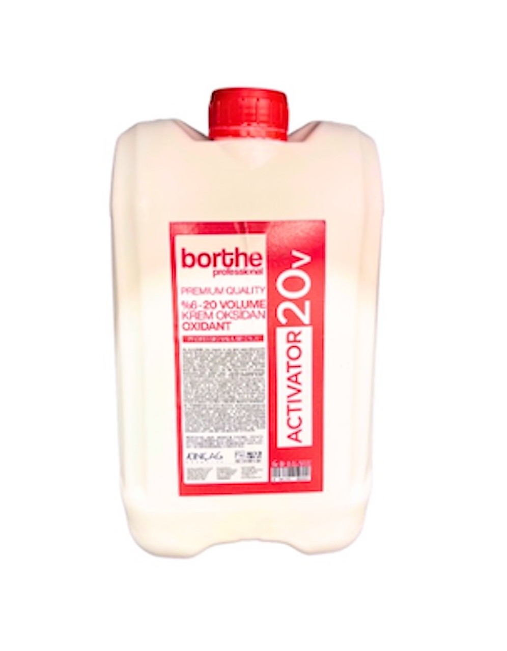 Borthe Activator Oksidan Krem 6% 20 Volume 5000 ML