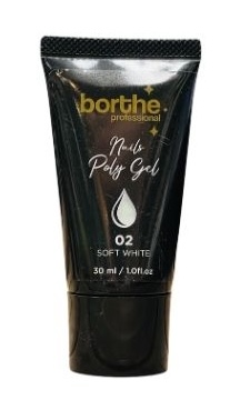 Borthe Poly Gel 02 Soft White 