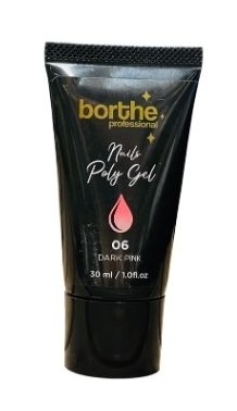 Borthe Poly Gel 06 Dark Pink 