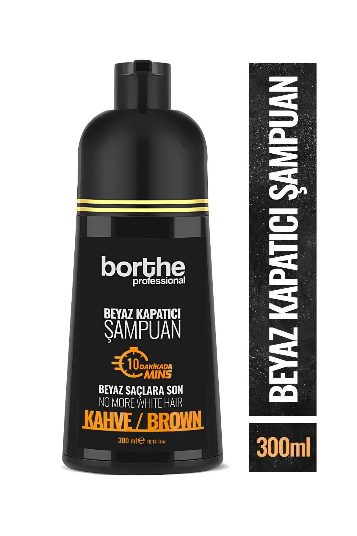 Borthe Beyaz Kapatıcı Şampuan Kahverengi 300 Ml