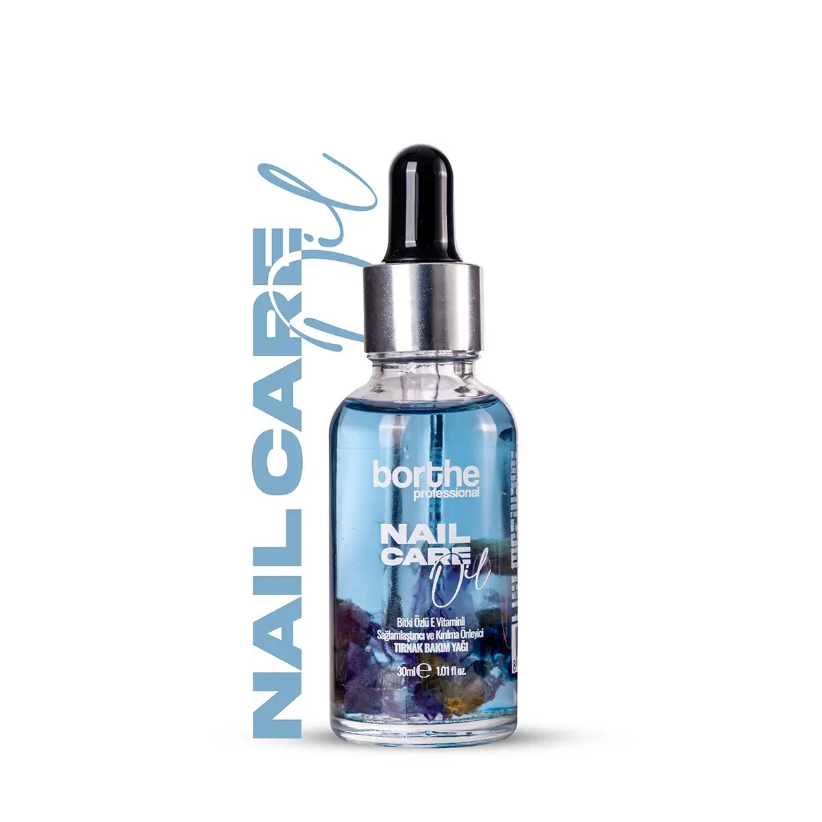 Borthe Bitki Özlü Tırnak Bakım Yağı Mavi 30ml