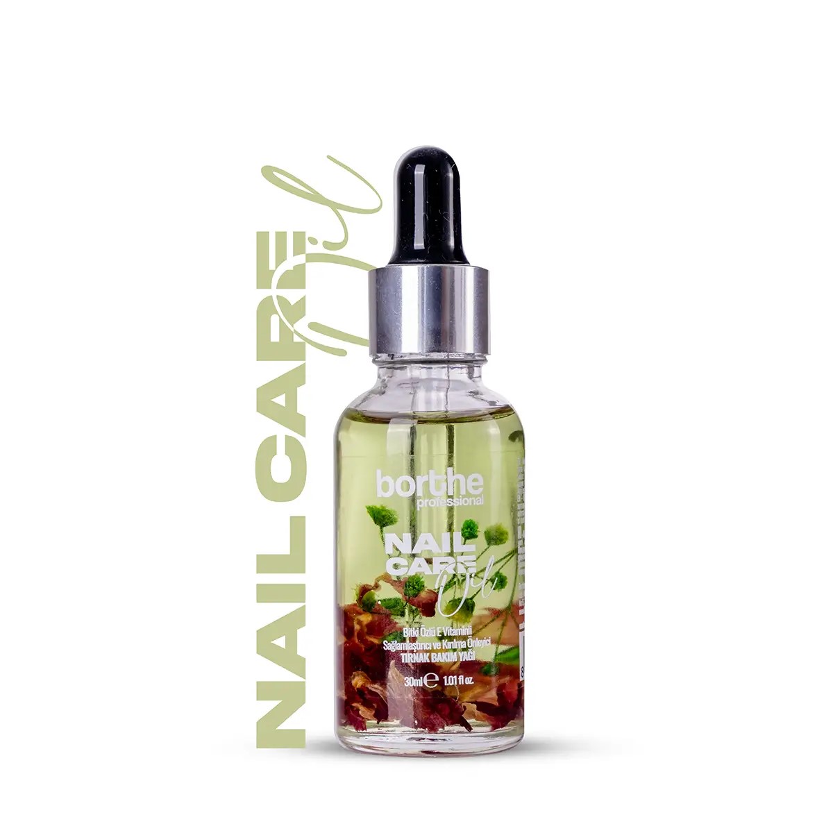 Borthe Bitki Özlü Tırnak Bakım Yağı Yeşil 30ml