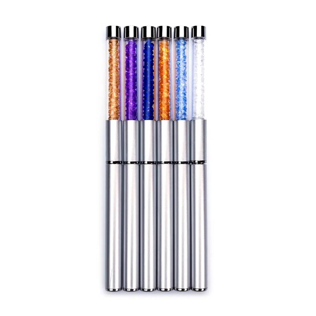 Borthe Jel Fırçası Renkli Taşlı Set 6´lı
