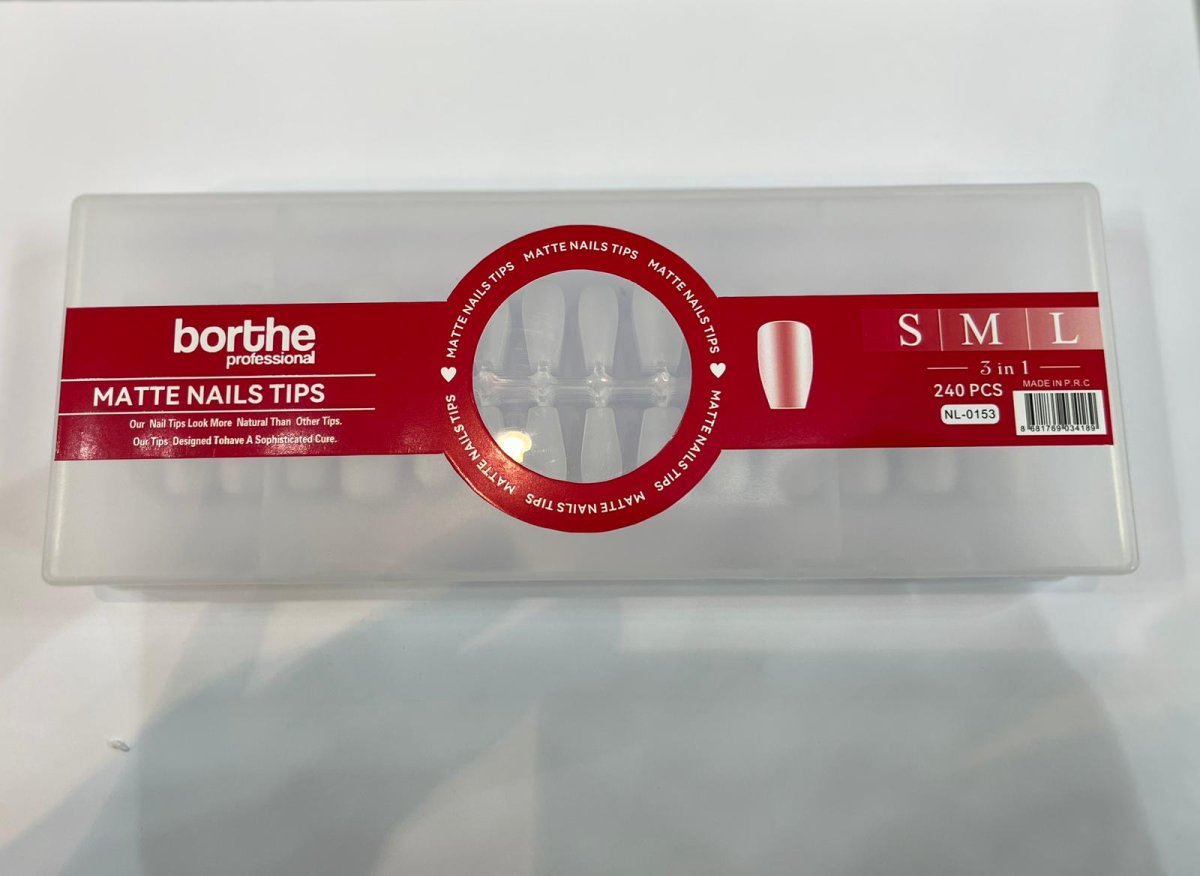 Borthe Matte Nails Tips NL-0153
