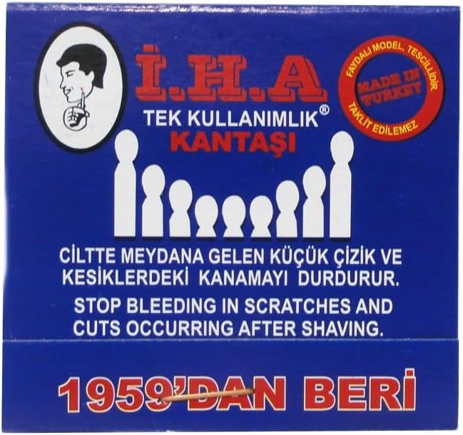 İ.H.A Cilt Şapı Tek Kullanımlık 24´lü Paket