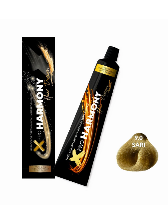 X Pro Harmony Saç Boyası 9.0 Sarı 60 ML
