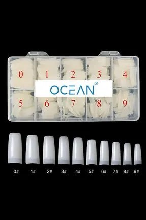 Ocean Tips Protez Tırnak Kemik 500 Lü