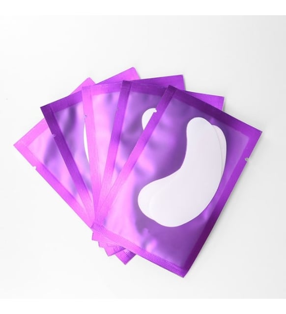 Ocean İpek Kirpik-Lifting Göz Altı Pedi Mor