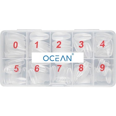 Ocean Tips Protez Tırnak Şeffaf 500 Lü