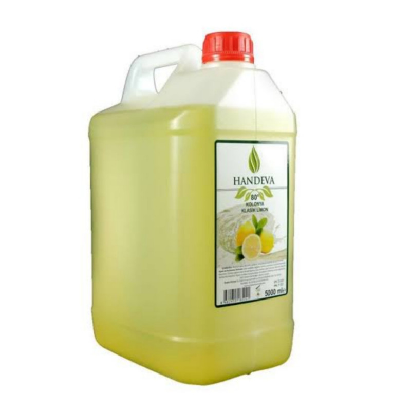Handeva Eko Limon Kolonyası 80 Derece 5000 Ml
