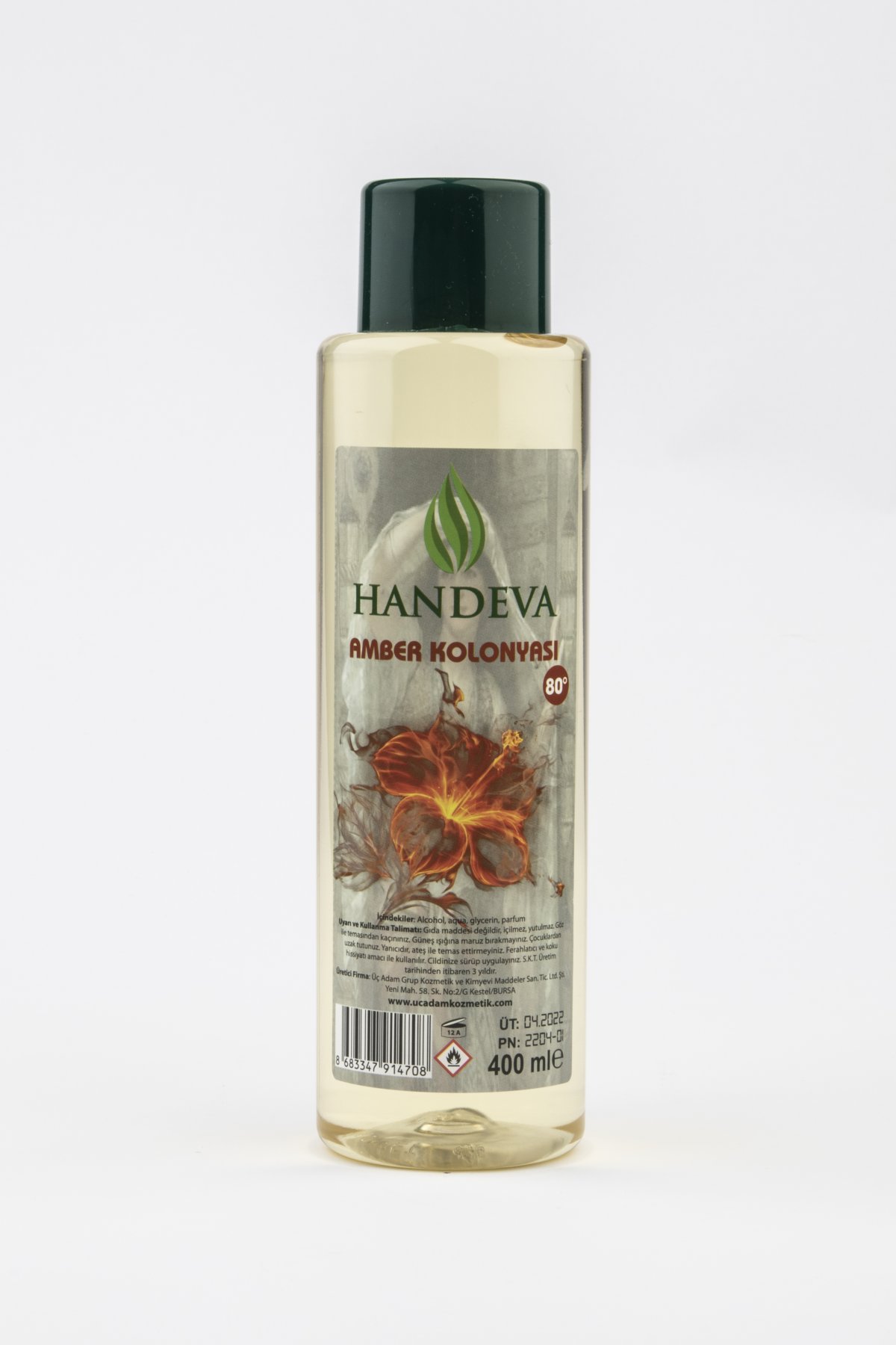Handeva Amber Kolonya 80 Derece 150 ML
