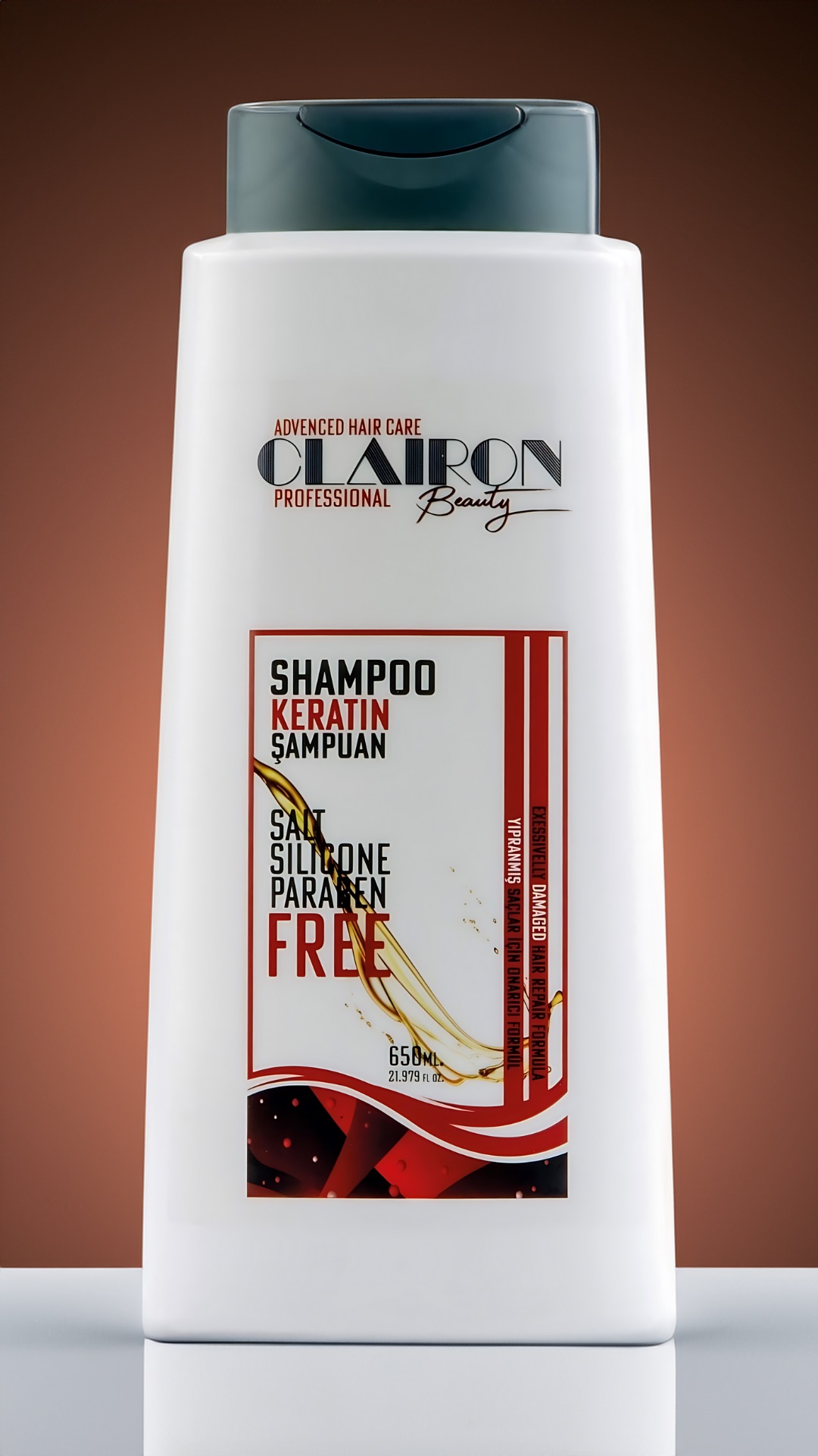 Clairon Beauty Keratin Şampuan 650 ML