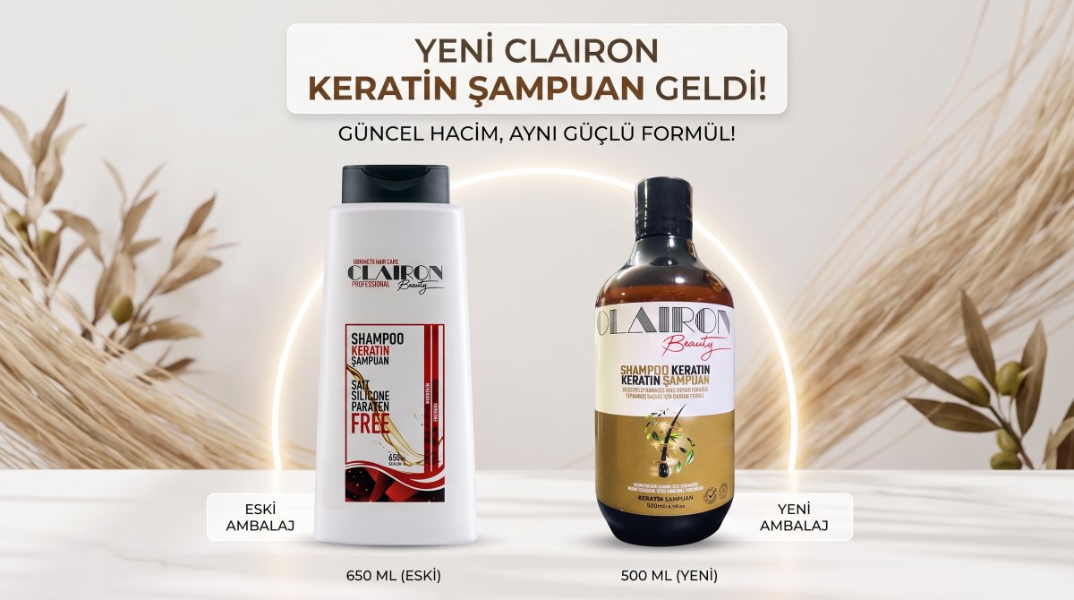 Clairon Beauty Keratin Şampuan 500 ML