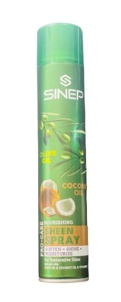 Sinep Saç Spreyi Sheen 400 Ml